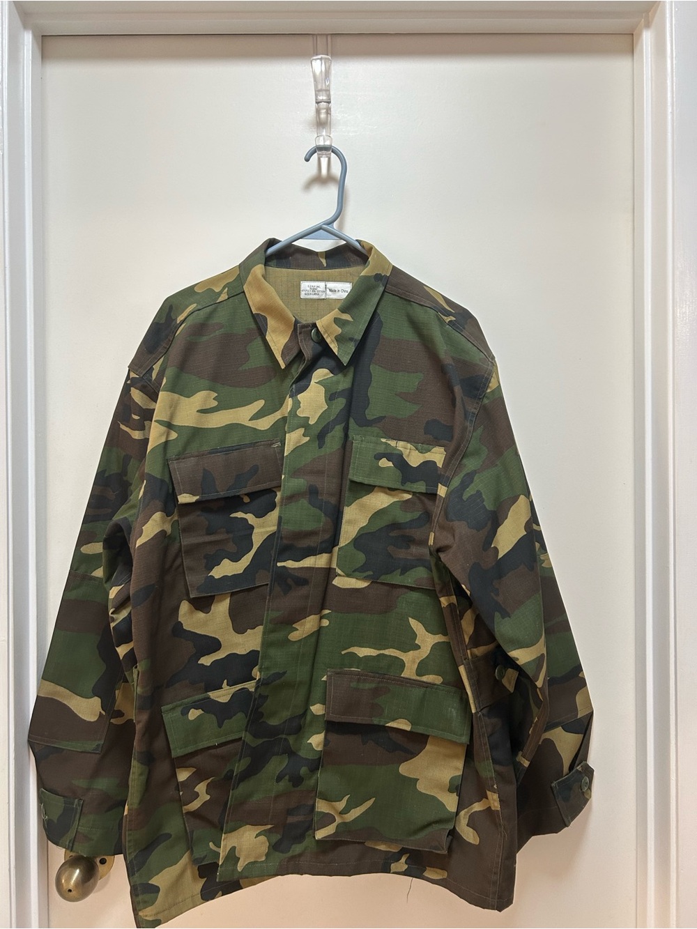 C.O.R.P. Inc. NWOT Camouflage Military Jacket - Woodland Camo